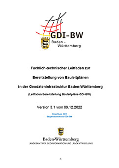 Fachlich-technischer Leitfaden zur Bereitstellung von Bauleitplänen in der Geodateninfrastruktur