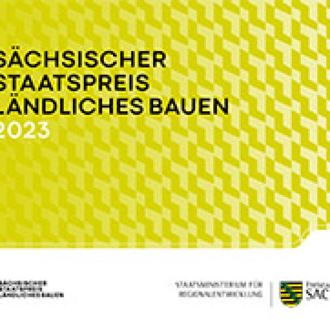 Sächsischer Staatspreis Ländliches Bauen