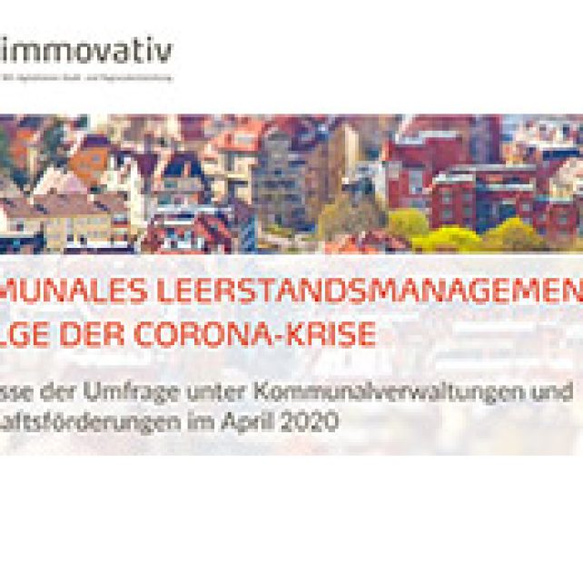 Kommunales Leerstandsmanagement infolge der Corona-Krise